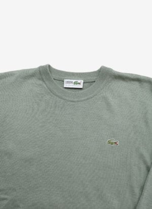 Vintage 90s Chemise Lacoste Strickpullover grün