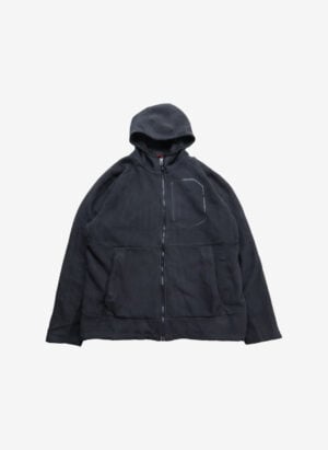 The North Face Fleece Full-Zip Kapuzenjacke schwarz