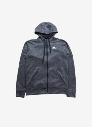 Adidas Climawarm Zip-Hoodie grau meliert