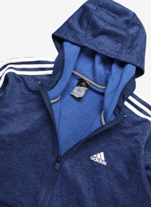 Adidas Climawarm Zip-Hoodie blau
