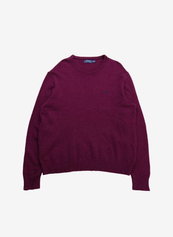 Polo Ralph Lauren Merino Wollpullover weinrot