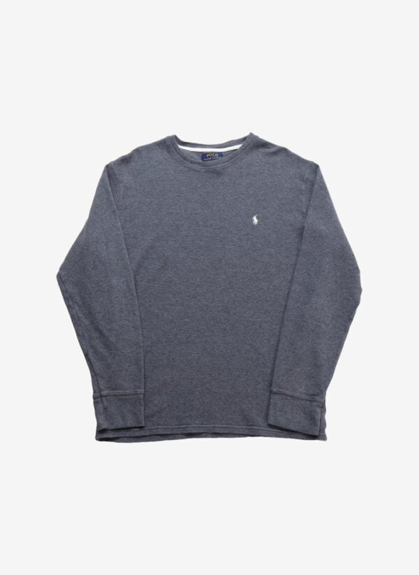 Polo Ralph Lauren Waffel Longsleeve grau