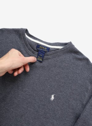 Polo Ralph Lauren Waffel Longsleeve grau