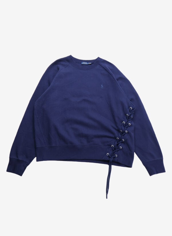 Polo Ralph Lauren Damen Sweater navy mit Schnürung