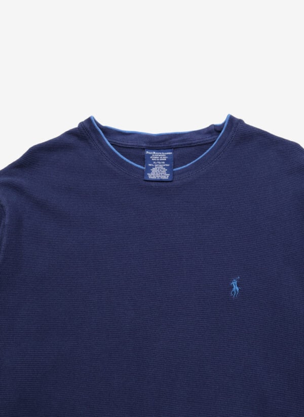 Polo Ralph Lauren Sleepwear Waffle Longsleeve navy
