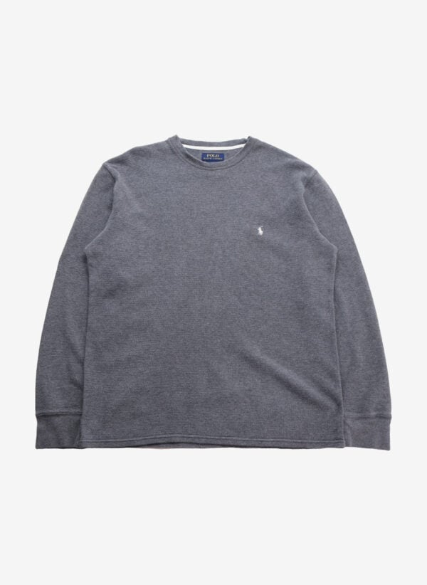 Polo Ralph Lauren Waffle Longsleeve grau