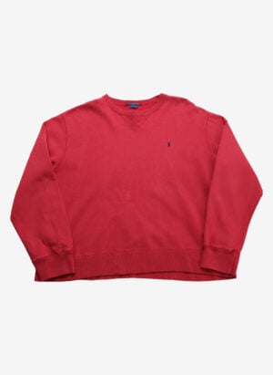 Vintage Ralph Lauren Sport Sweater rot