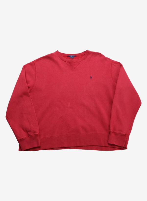 Vintage Ralph Lauren Sport Sweater rot