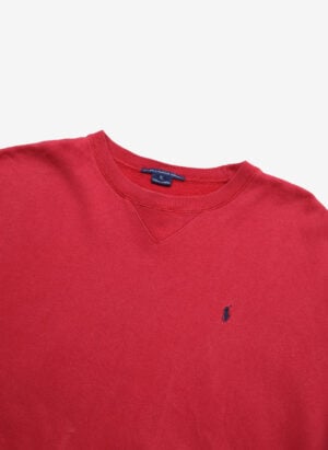 Vintage Ralph Lauren Sport Sweater rot