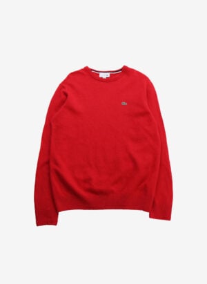 Lacoste Wollpullover rot