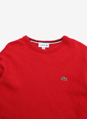 Lacoste Wollpullover rot