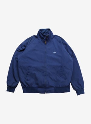 Vintage 80s Izod Lacoste Harrington Jacke navy