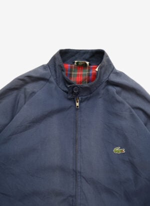 Vintage 80s Izod Lacoste Harrington Jacke faded